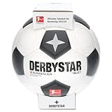 DERBYSTAR Unisex – Erwachsene Bundesliga Brillant APS Classic v23 Fußball, weiß, 5