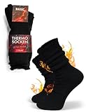 Basic Treasure 2 Paar Winter Thermosocken Damen 39-42 Ultra Warm, Thermosocken Damen & Herren, Dicke...