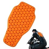 SGZIOO Rückenprotektor Motorrad, Protektorenweste Motorrad, Abnehmbare Rückenprotektor, 42 x 23...