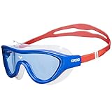 arena The One Mask Junior Anti-Fog Schwimmbrille für Kinder, Schwimmmaske mit Großen Verspiegelten...