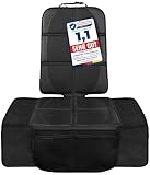 LIONSTRONG® Kindersitzunterlage Autositzschoner [ISOFIX GEEIGNET] - wasserabweisender Polyester...