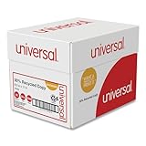 Universal UNV200305 Kopierpapier, 30 % recyceltes Kopierpapier, 92 hell, 9 kg, 8,5 x 11, weiß, 500...