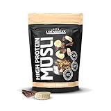 Layenberger 3K High Protein Müsli, 51% Eiweiß und 20% Kohlenhydrate - Single Pack (1x 390 g) -...