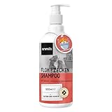 animigo Flohshampoo Hund & Katzen 500ml - Flohmittel mit Teebaumöl - Gegen Zecken, Flöhe &...