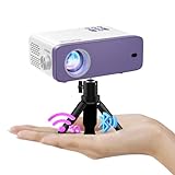 Mini Beamer, VOPLLS 18000L WiFi Bluetooth Beamer Full HD 1080P Unterstützt, Tragbar Video Projektor...