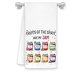 Fruits of the Spirit are My Jam! Küchentuch, inspirierende Geschenke für Gottesliebhaber,...