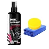 Motorraum-Reiniger-Set, 100 ml, Motorreiniger-Spray, Auto-Reinigungswerkzeug für Maschinenraum,...