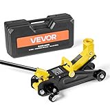 VEVOR Rangierwagenheber Wagenheber mit niedrigem Profil & 360° Rollen 1,5 t,...
