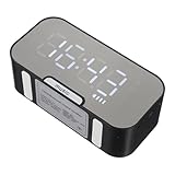 TOYANDONA Digitaler Funkwecker mit Lautsprecher Kompakt und Robust Multifunktional für Schlafzimmer...