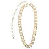 Healeved Körperkettenschmuck Elastischer Taillengürtel Damen-kettengürtel Aus Metall in Der...