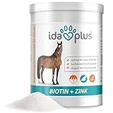 Ida Plus Biotin + Zink für Pferde - hochdosiert - verbessert Hufqualität & Hufwachstum -...