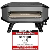 Millarco® Gas Pizza Ofen | mobiler Pizzaofen | Pizzastein Gasgrill bis 400°Grad regelbar | mit...