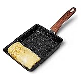 FYOBOT Tamagoyaki Pan Japanische Omelett Pfanne, Antihaft-Pfannen Beschichtung Quadratische...