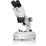 Bresser 3D Stereo Auflicht Durchlicht Mikroskop Researcher ICD LED 20x-80x mit 360° drehbarem...