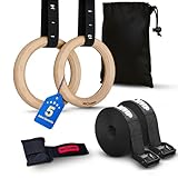 NEOLYMP Turnringe Outdoor – Gymnastikringe - Optimaler Grip und Haltbarkeit - Schweiß aufnehmend...
