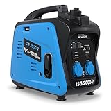 Güde Inverter Stromerzeuger ISG 2000-2 (4-Takt-OHV-Benzinmotor, 2,11/2,86 (kW/PS), max. 2000 W, 2x...