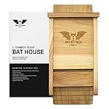 Bat House for Outdoors - Der Komplette Fledermauskasten für den Außenbereich - Säubere deinen...