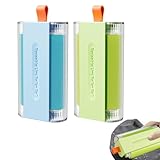 Wiederverwendbarer Fusselroller, waschbar, mit Abdeckung, Mini-Fusselentferner, Gel-Fusselrollen,...