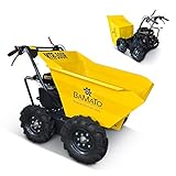 BAMATO Mini Raddumper MTR-300R | Zuladung 300 kg | 6,5 PS Leistung | Allradantrieb | 3 Vorwärts-...
