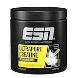 ESN Ultrapure Creatine Monohydrate, 300 g, 85 Portionen, Creatin Pulver, mikrofein & optimal...
