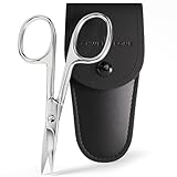 SCHWERTKRONE® Nagelschere [MADE IN GERMANY] - Hochwertige Fingernagelschere mit Nagelscheren Etui -...