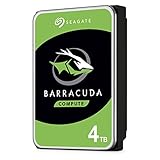 Seagate Barracuda 4 TB interne Festplatte, HDD, 3.5 Zoll, 5400 U/Min, 256 MB Cache, SATA 6 Gb/s,...