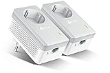 TP-Link Powerline Adapter Set TL-PA4010P KIT(600Mbit/s, mit Steckdose, 100Mbit/s-Ethernet-LAN,...