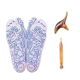 Generisch Reflexzonensocken Herrenmodell, mit Massagestab + Massagegerät Acupressure Reflexology...