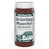 Grünlippmuschel 500 mg Konzentrat Kapseln 150+20 Stk. - nicht entfettet