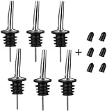 Eruinfang Flaschenausgießer,6 Stück Weinausgießer, Edelstahl Ölausgießer,Ausgießer,für...