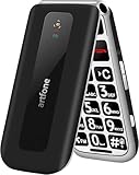 artfone F20 Seniorenhandy Ohne Vertrag,flip handy für senioren,seniorenhandy große tasten 2G GSM...