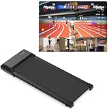 Superun Raceable Superun Walking Pad mit App und Fernbedienung – Laufband für Zuhause Max 136 KG...