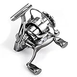Spinnrolle 1000–5000 Serie 5.0/4.7:1 Übersetzung, Doppelgriff, Wipprolle, max. Zugkraft 10 kg,...