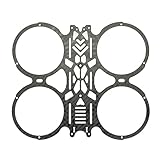 BTFWM 3 Zoll 168mm Cinewhoop Kohlefaserrahmen Satz WithDuct FPV Racing RC FPV Quad-Bauzubehörset(A...