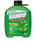 Roundup Unkrautfrei TOTAL, 5 Liter Nachfüller - Unkrautvernichter, zur Bekämpfung von Unkräutern,...