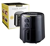 CARRERA Heißluftfritteuse [4,2L Kapazität] Heißluft-Fritteuse klein - Aircooker klein - mini...