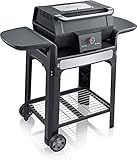 SEVERIN SEVO GTS Elektrogrill mit Deckel und Untergestell, elektrischer Standgrill, in 10 min bis...