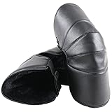 Winter Motorrad Knieschoner PU-Leder Knieschützer Kniewärmer Warmer Verdicken Winddicht...