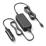 Outtag 100W USB C Laptop Auto Ladegerät 12-24V KFZ Laptop Ladekabel Netzteil für MacBook Pro...