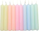 GLOWYBOX Geburtstagskerzen Babyfeier Taufe für Kerzenring Kerzen für Babygeburtstag 1.Geburtstag...