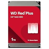 WD Red interne Festplatte 1 TB (3,5 Zoll, NAS Festplatte, 5400U/min, SATA 6 Gbit/s,...