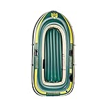 WolFum Großes Kajak, Schlauchboot, 3 Personen, geeignet zum Angeln, Sitzkajak, Tragfähigkeit 200...