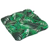 PATIO Sitzkissen Stuhl 38x38 cm quadratisch Ellen gesteppt für Gartenstuhl Küche Esszimmer Stuhl 1...