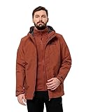 Jack Wolfskin Herren ALTENBERG 3IN1 JKT M Jacket, Carmine, XL