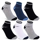 6 oder 12 Paar SPORT Sneaker Socken Herren mit verstärkter Frotteesohle Sportsocken Baumwolle 16210...