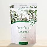 VivaNutria Camu Camu Presslinge 2000 Stück I 500g | Rohkostqualität I 100% reine Camu Camu...