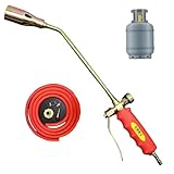 Unkraut -Torch tragbarer Bisschitch Propan Torch Unkrautbrenner mit 6, 6 -Fuß -Schlauch und Nicht...