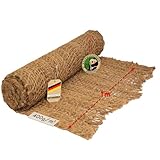 KARAT Ufermatte Nature - Erosionsschutz für Gartenarbeiten - Bis 20 m - Böschungsnetz -...