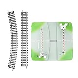 Folpus HO-Bahnübergang für DIY-Szenen, Warnleuchte, Miniaturarchitektur, Hebeschranken, 1/87...