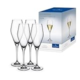 Villeroy & Boch – La Divina Champagnerkelch Set 4 Teilig, Champagner Gläser, Sektkelche,...